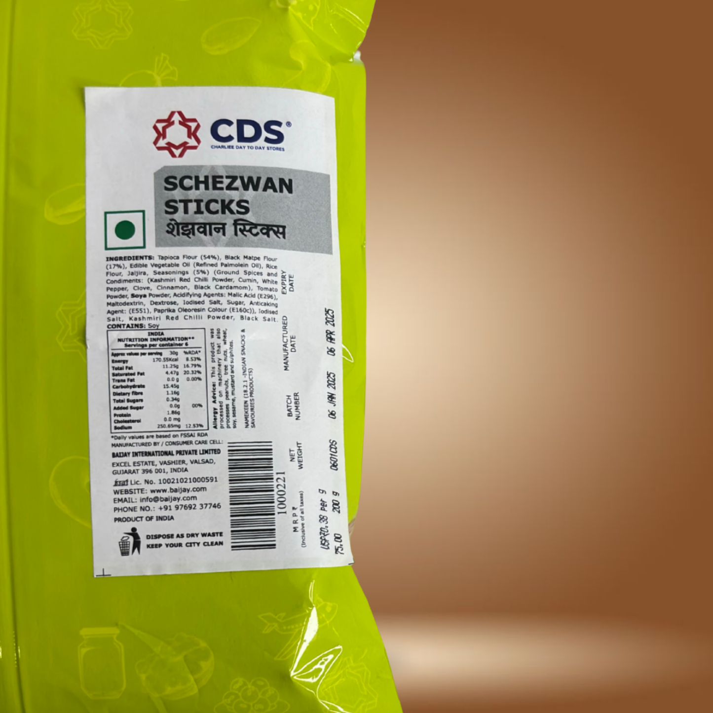 CDS Schezwan Sticks