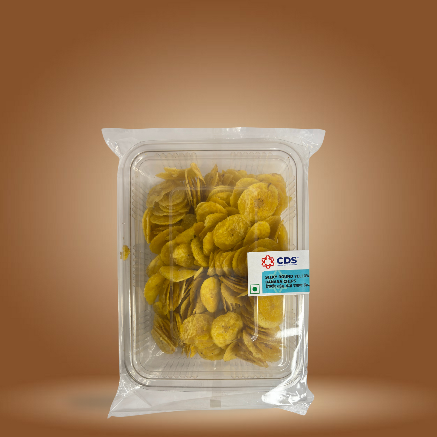 CDS Silky Round Yellow Banana Chips