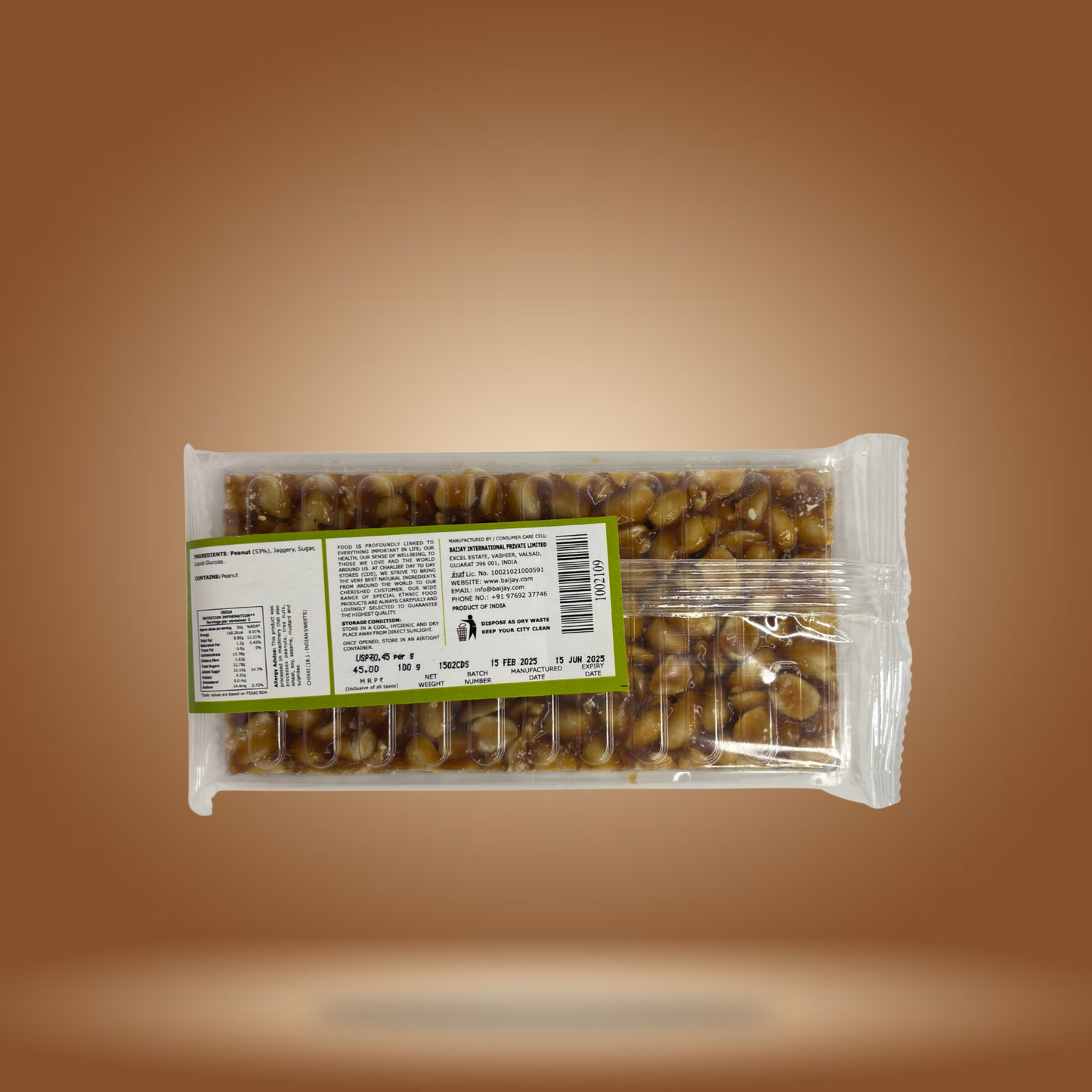 CDS Peanut Chikki