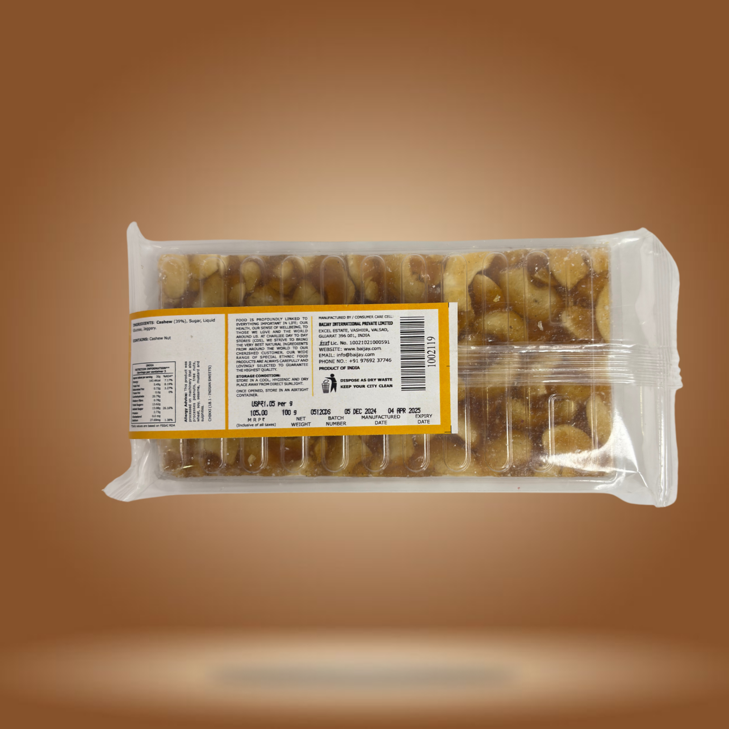 CDS Cashew Chikki