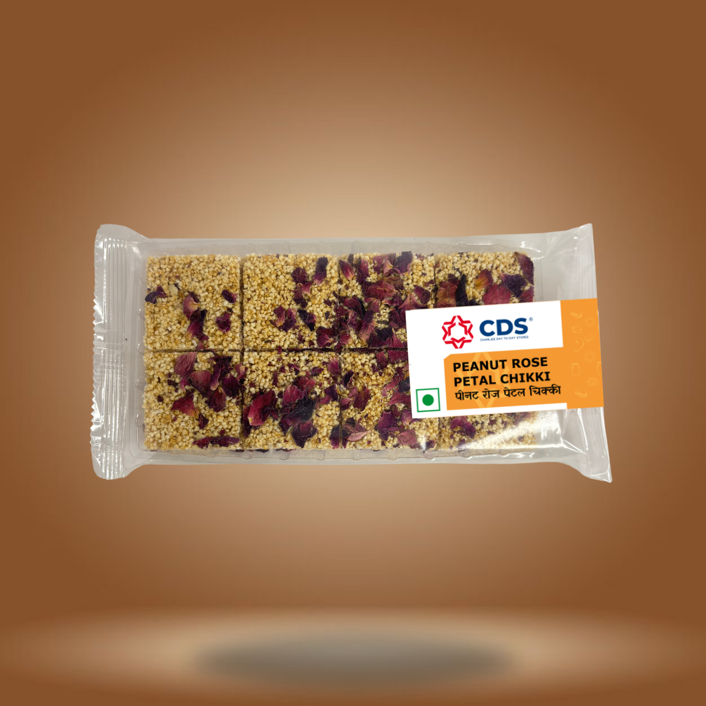 CDS Peanut Rose Petal Chikki