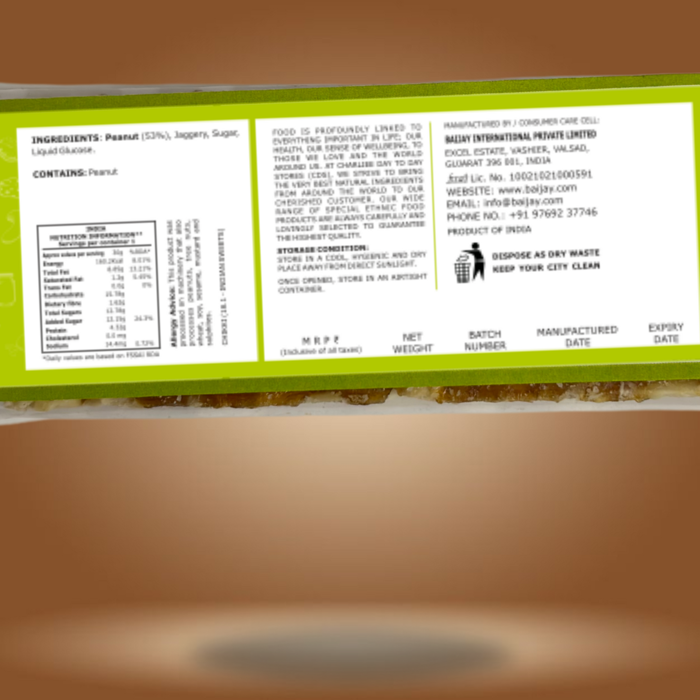 CDS Peanut Chikki