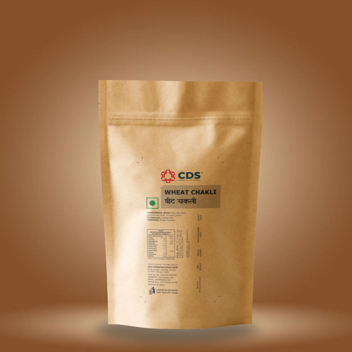 CDS Wheat Chakli