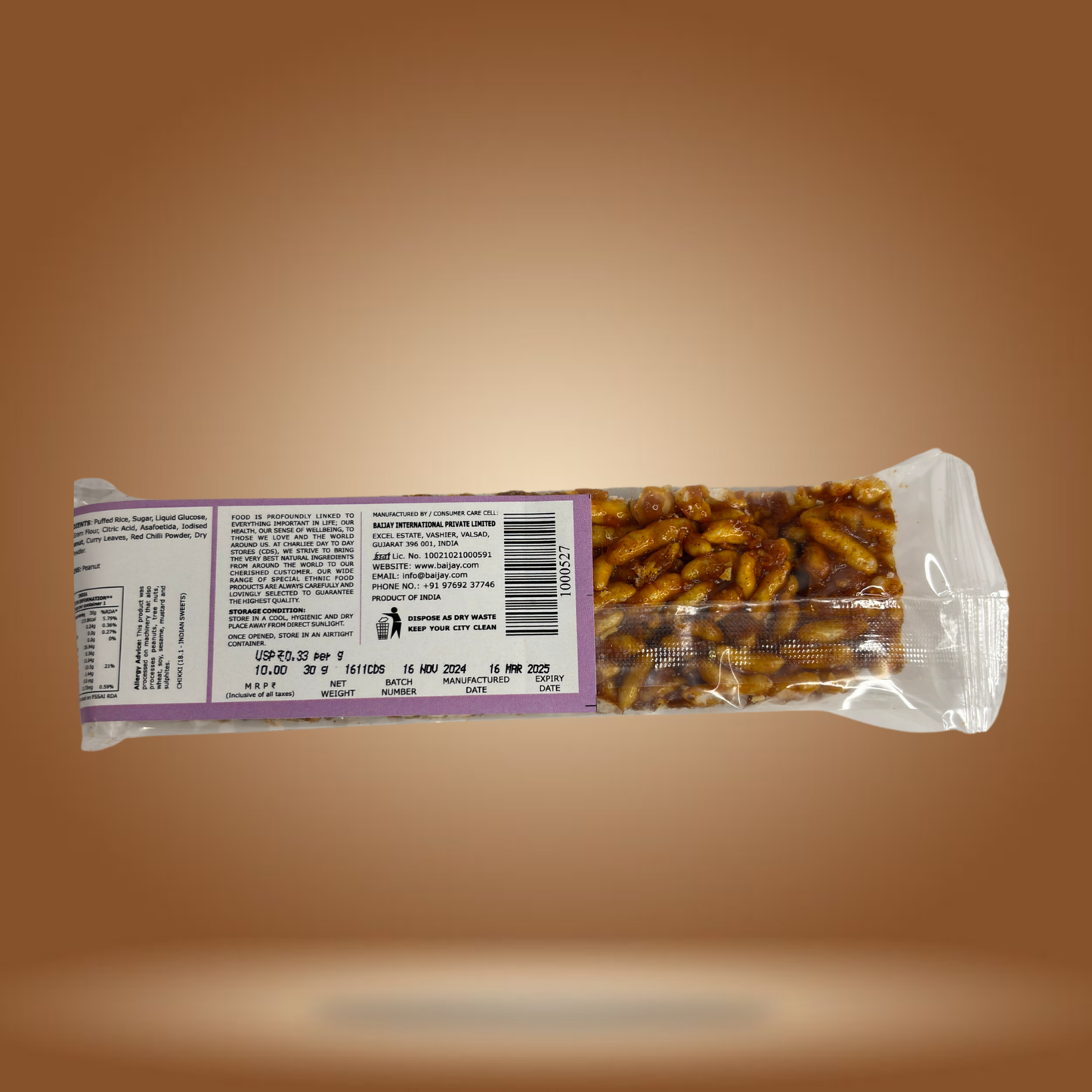 CDS Bombay Bhel Chikki