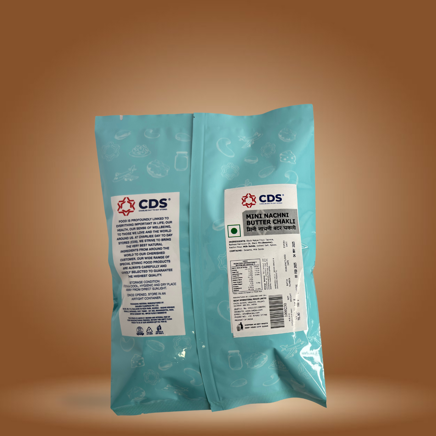 CDS Mini Nachni Butter Chakli