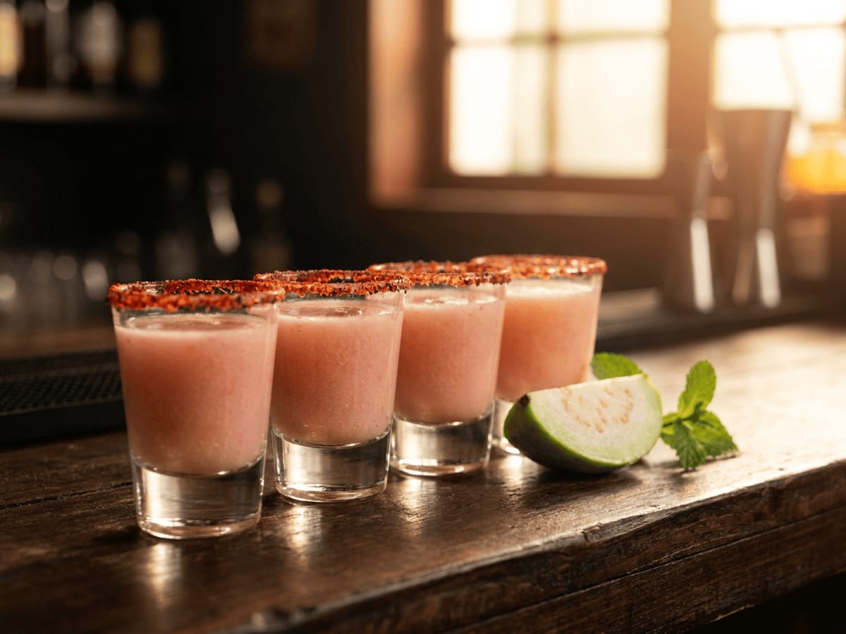 Guava shots from the CDS live counter